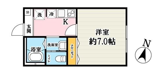 (仮称)キャメル埼大前2の物件間取画像