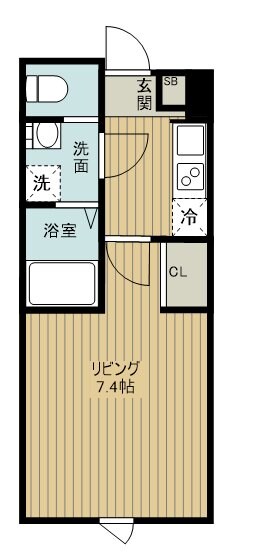 GRADUS大和田町の物件間取画像