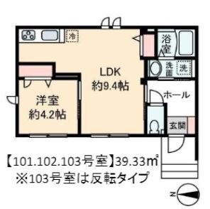 トレゾアの物件間取画像