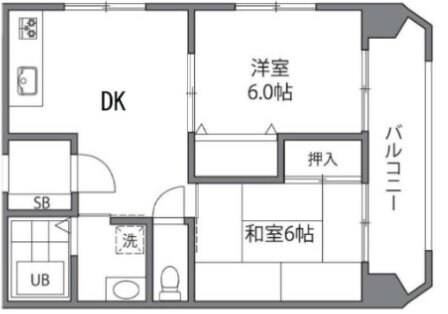 グランドール大宮の物件間取画像