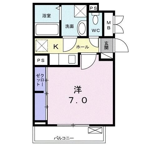 アルコバレーノIIの物件間取画像