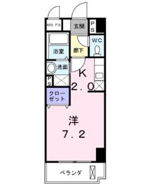 カーサ　ヴェンティの物件間取画像