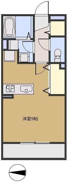 ソレイユ　シャルマンの物件間取画像