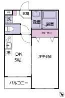 クレイブ三橋の物件間取画像