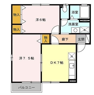 ジュネスユウ IIの物件間取画像