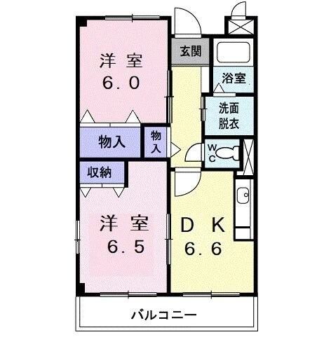 インパレス　IIの物件間取画像