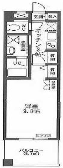 ラ・クールさいたまの物件間取画像