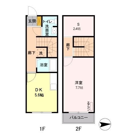 ウィル・サイド　IIIの物件間取画像