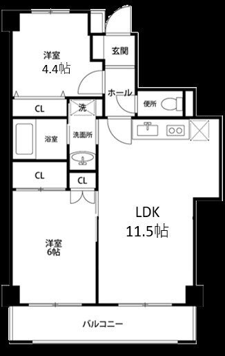 PLENDY堀崎公園の物件間取画像