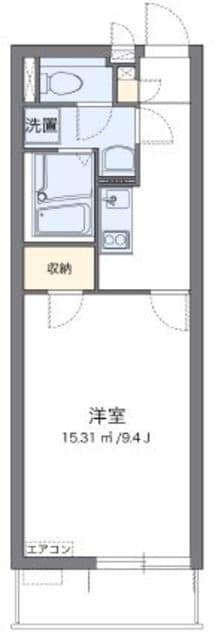 クレイノシャンティ浦和の物件間取画像