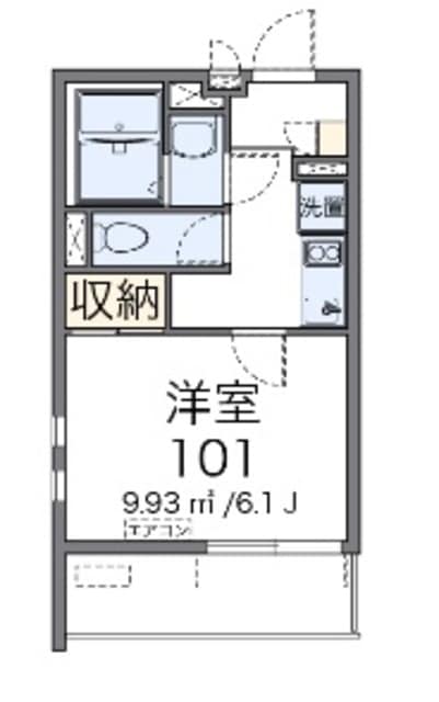 クレイノスター3　の物件間取画像