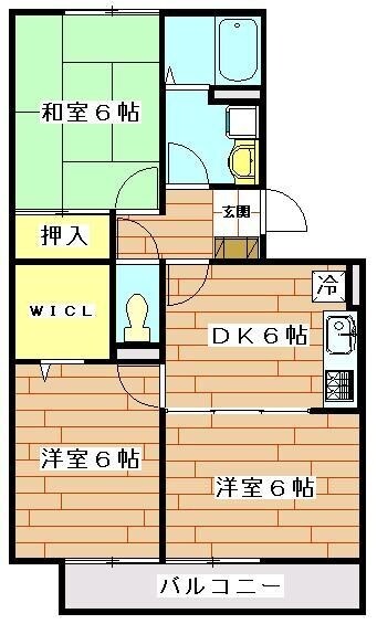 物件間取画像