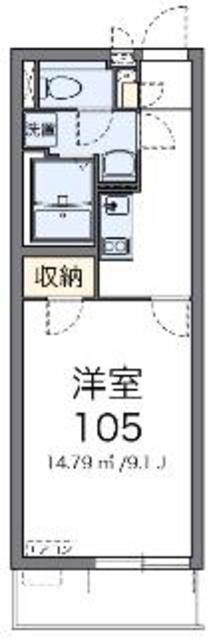 クレイノアーバン　大宮の物件間取画像