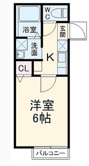 クオーレ上尾愛宕の物件間取画像