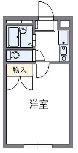 レオパレスＮＥＸＴ　ＤＯＯＲの物件間取画像