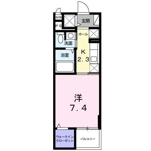 コンティネントの物件間取画像