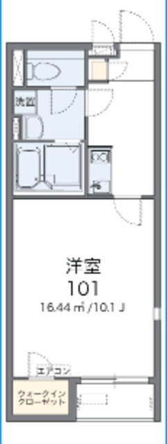 レオネクストタケウチの物件間取画像