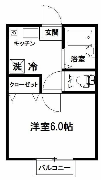 物件間取画像