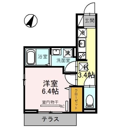 エストリヴィエール東川口の物件間取画像