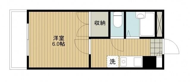 テリオス東川口の物件間取画像