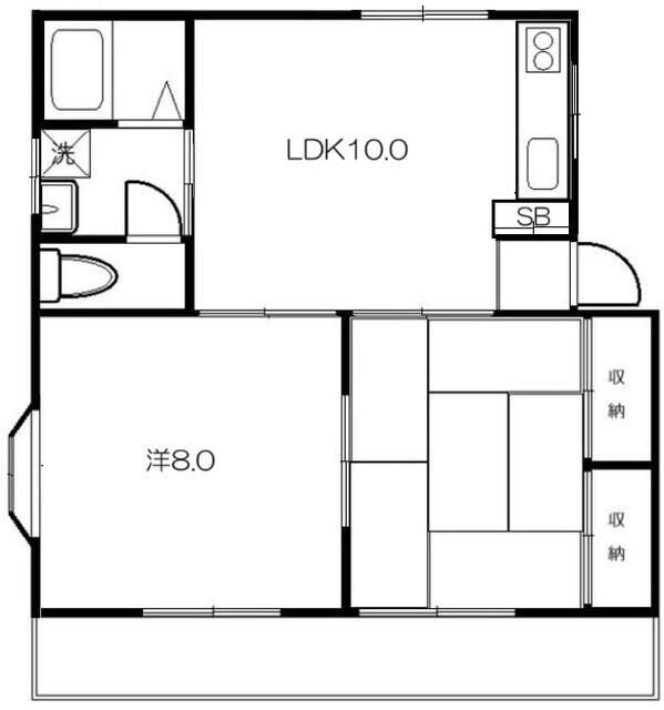 ラデヴィーナ戸塚安行の物件間取画像