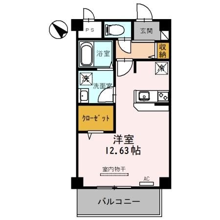 Ｋ・Ｕアイリスの物件間取画像