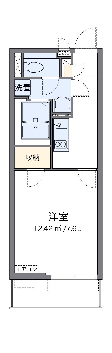 クレイノグラシアス　ツーの物件間取画像