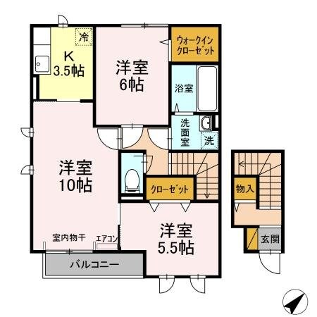 アステールの物件間取画像