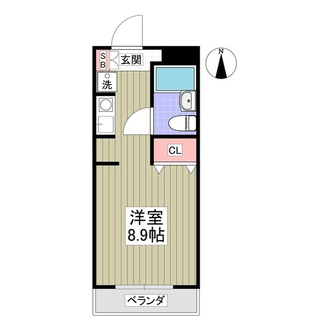 草加TSハウスの物件間取画像