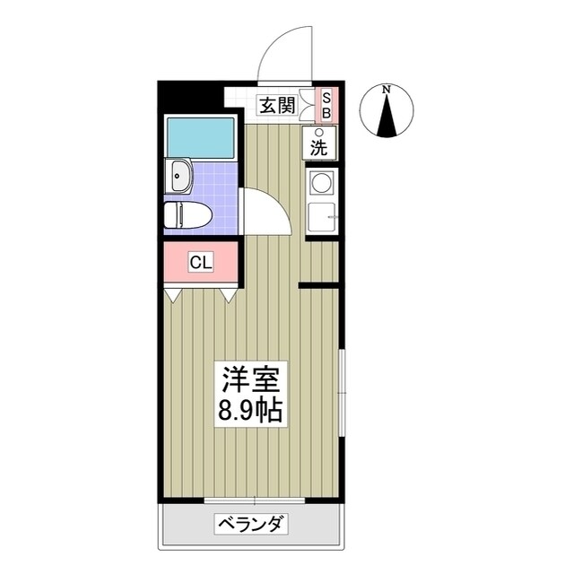 草加TSハウスの物件間取画像