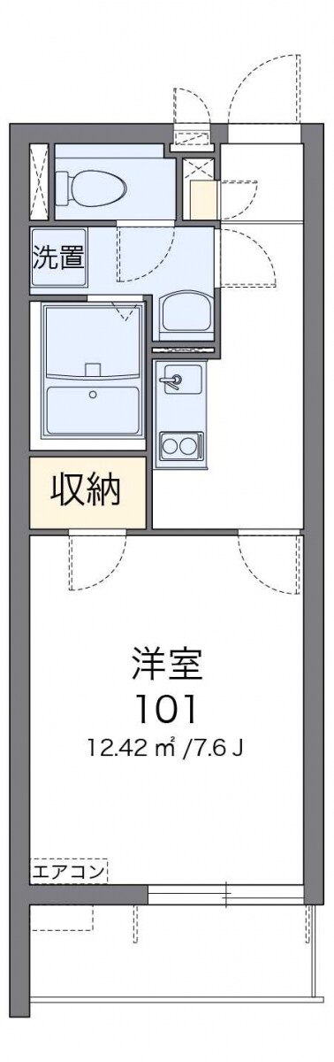 クレイノミュートス　テセラIIの物件間取画像