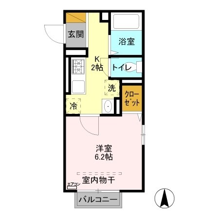 セントラルインスラ　草加の物件間取画像