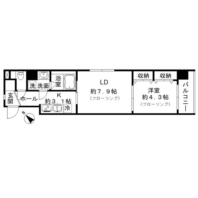 あい蘭道ヒルズの物件間取画像