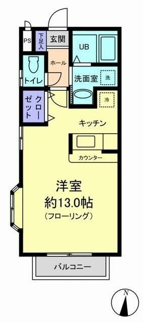 プレシアス・コートの物件間取画像