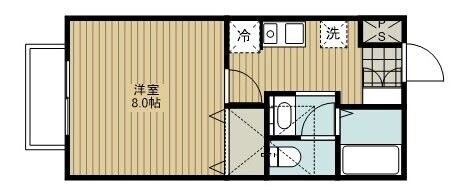 アクシス南桜井の物件間取画像