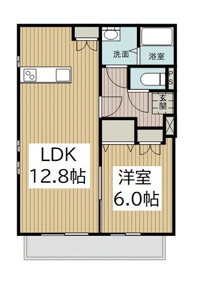 (仮)レザルブの物件間取画像