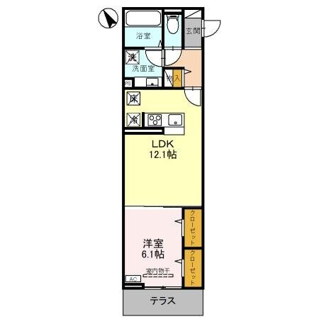 Retiroの物件間取画像