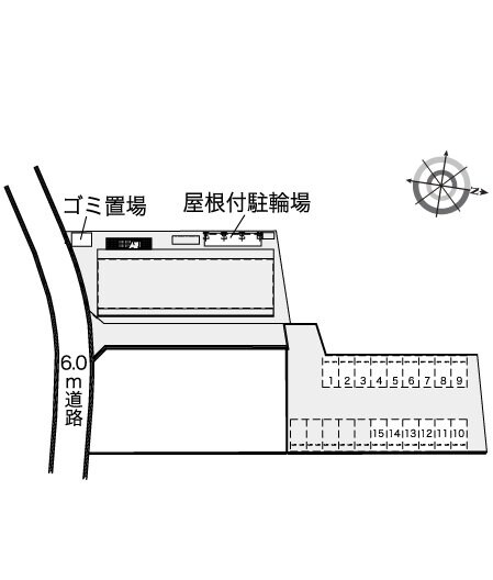 レオパレス緑町IIの物件内観写真