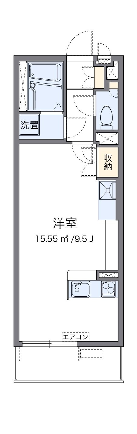 ミランダルッシェロの物件間取画像