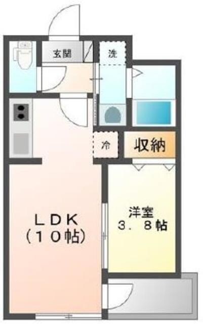 エステーコート東川口の物件間取画像