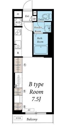 リブリ・アピの物件間取画像