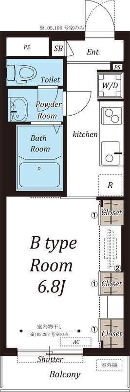 リブリ・richeVIIIの物件間取画像