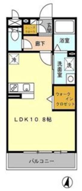 エスポワールの物件間取画像