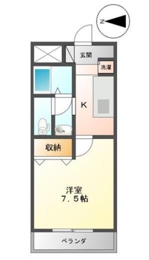 ティンカー・ベルの物件間取画像