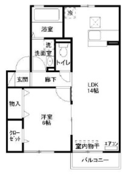 白鷺の物件間取画像