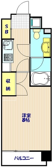 あい蘭道七番館の物件間取画像