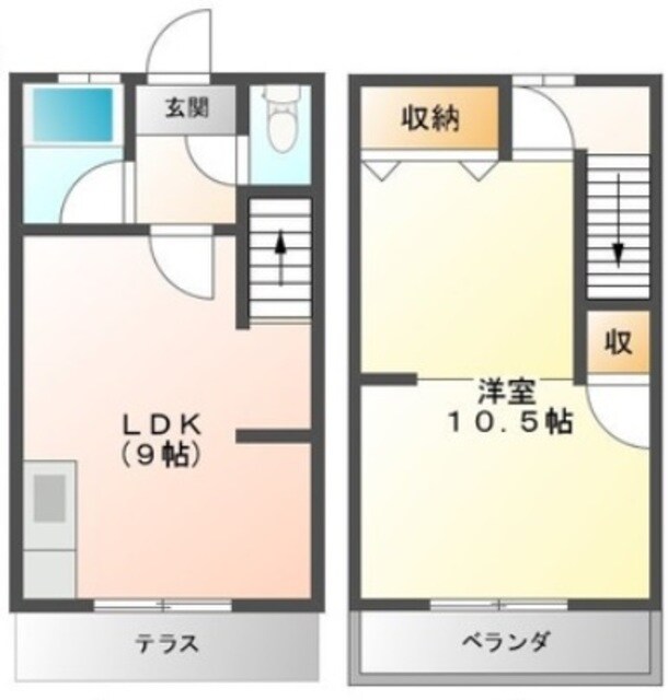 中山マンションの物件間取画像