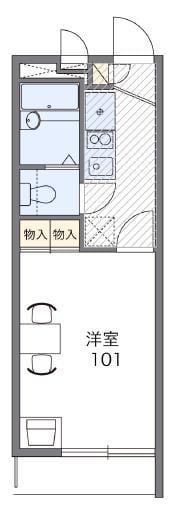 レオパレスＢＲＩＧＨＴの物件間取画像