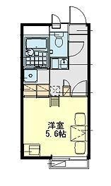 レオパレスｃｏｍｆｏｒｔの物件間取画像