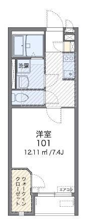 レオネクストカサラソの物件間取画像